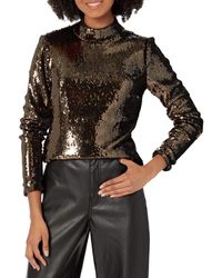 Ted Baker - Lovato Sequin Top - Lyst