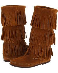Goed opgeleid Boodschapper ONWAAR Minnetonka Flat boots for Women | Online Sale up to 45% off | Lyst