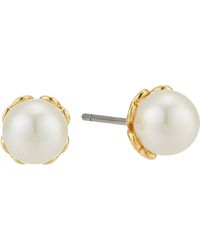 kate spade pearlette drop earrings