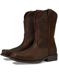 Ariat - Rambler Phoenix (Distressed) Cowboy Boots - Lyst