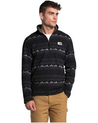 north face half zip sweater