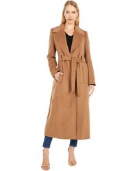 ralph lauren maxi reefer coat