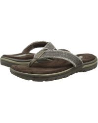 Skechers Sandals and flip-flops for Men | Online Sale up to 62% off | Lyst