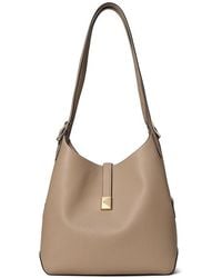 Kate Spade - Deco Pebbled Leather Large Shoulder Bag (Timeless) Shoulder Handbags - Lyst