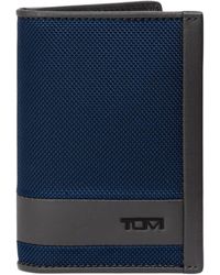 tumi alpha multi window card case