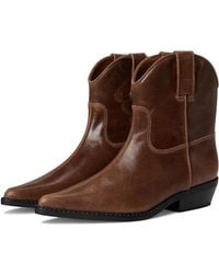 MICHAEL Michael Kors - Noemie Bootie Boots, Leather/Suede - Lyst