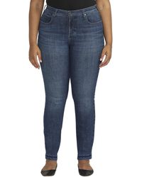 Jag Jeans - Plus Size Ruby Mid-rise Straight Leg Jeans - Lyst