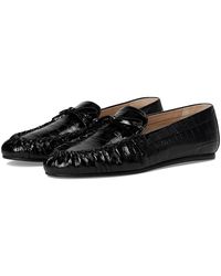 Stuart Weitzman - Britt Bow Loafer Dress Sandals, Leather - Lyst