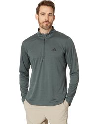 adidas - Training Essentials 1/4 Zip Sweatshirt - Lyst