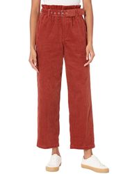 Blank NYC - Rib Cage Corduroy Paper Bag Pants With Belt In Keep It Up - Lyst