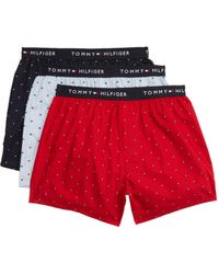 Tommy Hilfiger - Cotton Classics 3-pack Woven Boxer - Lyst