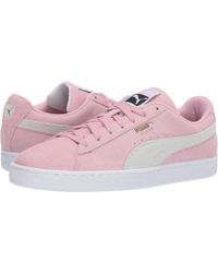 puma pink shoes mens