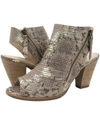 paul green cayanne leather peep toe sandal