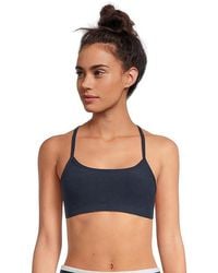 Beyond Yoga - Spacedye Slim Racerback Medium Support Bra Lingerie, Spandex/Polyester - Lyst