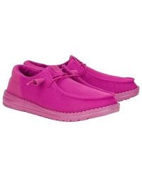 HEYDUDE - Wendy Funk Mono Slip-On Casual Shoes Shoes, Synthetic/Textile - Lyst