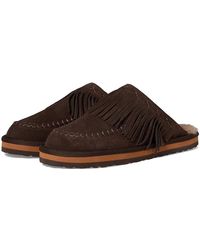 Free People - Fallon Fringe Mules Boots - Lyst
