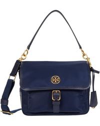 piper flap nylon backpack