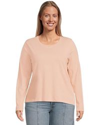 Madewell - Northside Long Sleeve T-Shirts Clothing 2Xl 18) Cotton - Lyst