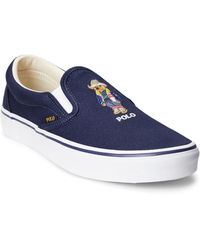 Polo Ralph Lauren Slip-on shoes for Men | Online Sale up to 50% off | Lyst