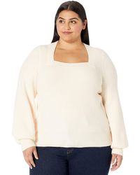 Madewell - Plus Kevin Square Neck Rib Pullover - Lyst