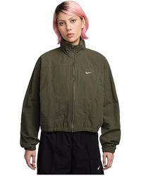 Nike - Sportswear Everything Wovens Oversized Repel Uv Protection Jacket Jacket Medium/Sail Xs (Us 0-2) Nylon - Lyst