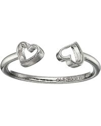 ALEX AND ANI Heart Ring - Metallic