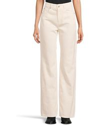7 For All Mankind - Tess Trouser Jeans, Denim/Lyocell - Lyst