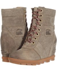 sorel helen wedge holiday boot