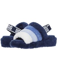 Ugg slides dark blue Clearance