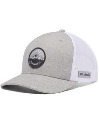 Columbia - Meshtm Snap Back Hat Caps Heather Mt Hood Circle Patch (6 1/2-7 1/2) Polyester - Lyst