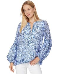 Lilly Pulitzer - Laurelie Top (Martinique Zee Bebe) Clothing - Lyst
