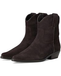 MICHAEL Michael Kors - Noemie Bootie Boots, Leather/Suede - Lyst