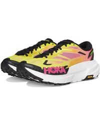 Hoka One One - Mafate X Shoes Neon Citrus/Neon Rose 10.5 B - Lyst