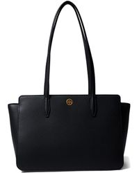 Tory Burch - Robinson Pebbled Small Tote - Lyst