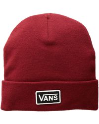vans beanie red