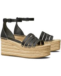 Tory Burch - 80 Mm Ines Cage Wedge Espadrille - Lyst