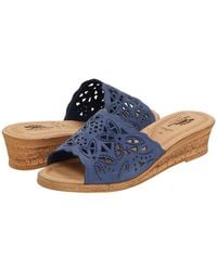 Spring Step - Estella Wedge Shoes, Leather - Lyst