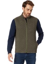 Faherty - Epic Quilted Fleece Vest - Lyst