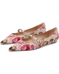 Stuart Weitzman - Emilia Mary Jane Flat Flat Shoes, Leather - Lyst