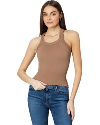 Free People - Ribbed Seamless Tank - Lyst