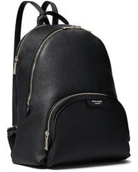 Kate Spade - Hudson Pebbled Leather Large Backpack Shoulder Handbags - Lyst