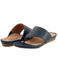 Softwalk - Chandler Sandals 10.5 W (D) Leather - Lyst