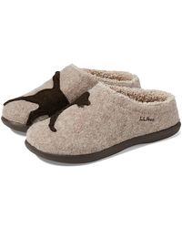 L.L. Bean - Daybreak Scuffs Motif (/Chocolate Dog) Slippers - Lyst