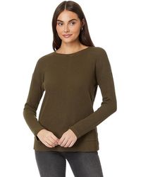 Mod-o-doc - Long Sleeve Crew Neck Boxy Top (True) Clothing - Lyst