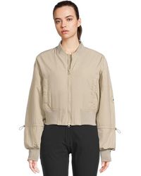 adidas By Stella McCartney - Woven Bomber Cropped Jf6029 Jacket, Polyester - Lyst