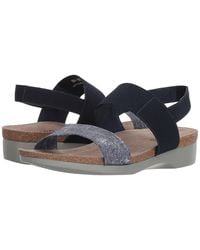 Munro - Pisces Sandals/ Metallic 7 Ss (Aaaa) Leather/Textile - Lyst