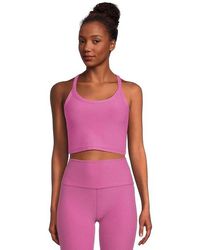 Beyond Yoga - Spacedye On The Up Cropped Tank Top Workout, Elastane/Polyester - Lyst