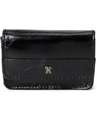 Hobo International - Jill Flap Card Case Wallet Handbags, Leather - Lyst