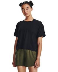 Under Armour - Motion Short Sleeve T-Shirt Workout/Jet Lg (Us 12-14) Polyester - Lyst