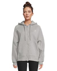 adidas By Stella McCartney - Full Zip Hoodie Ji5159 Sweatshirt, Cotton/Polyester - Lyst